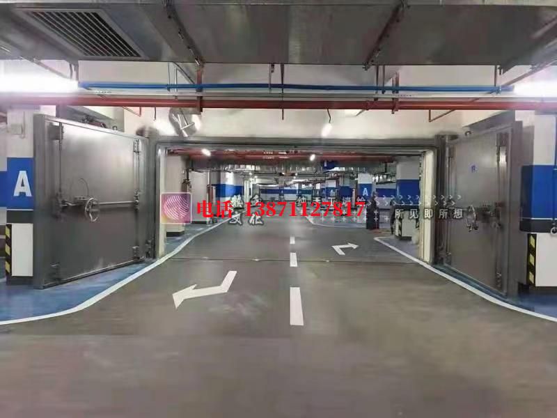门柱密闭防护门
