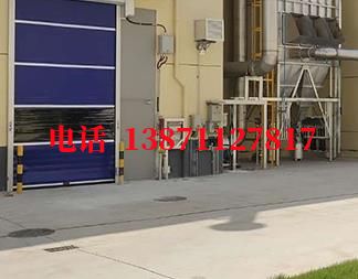 门柱快速防爆卷帘门